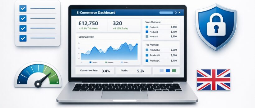Ecommerce website maintenance checklist for UK stores 2026