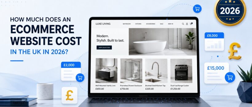 ecommerce website cost poster